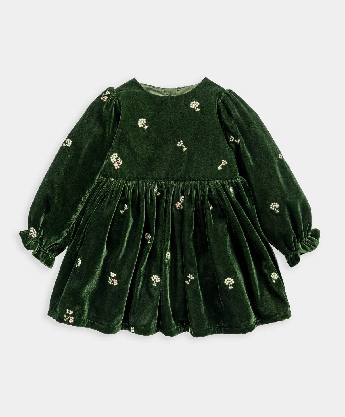Green Velvet Dress | Dress | Mamas & Papas for Mamas & Papas LB - christmas