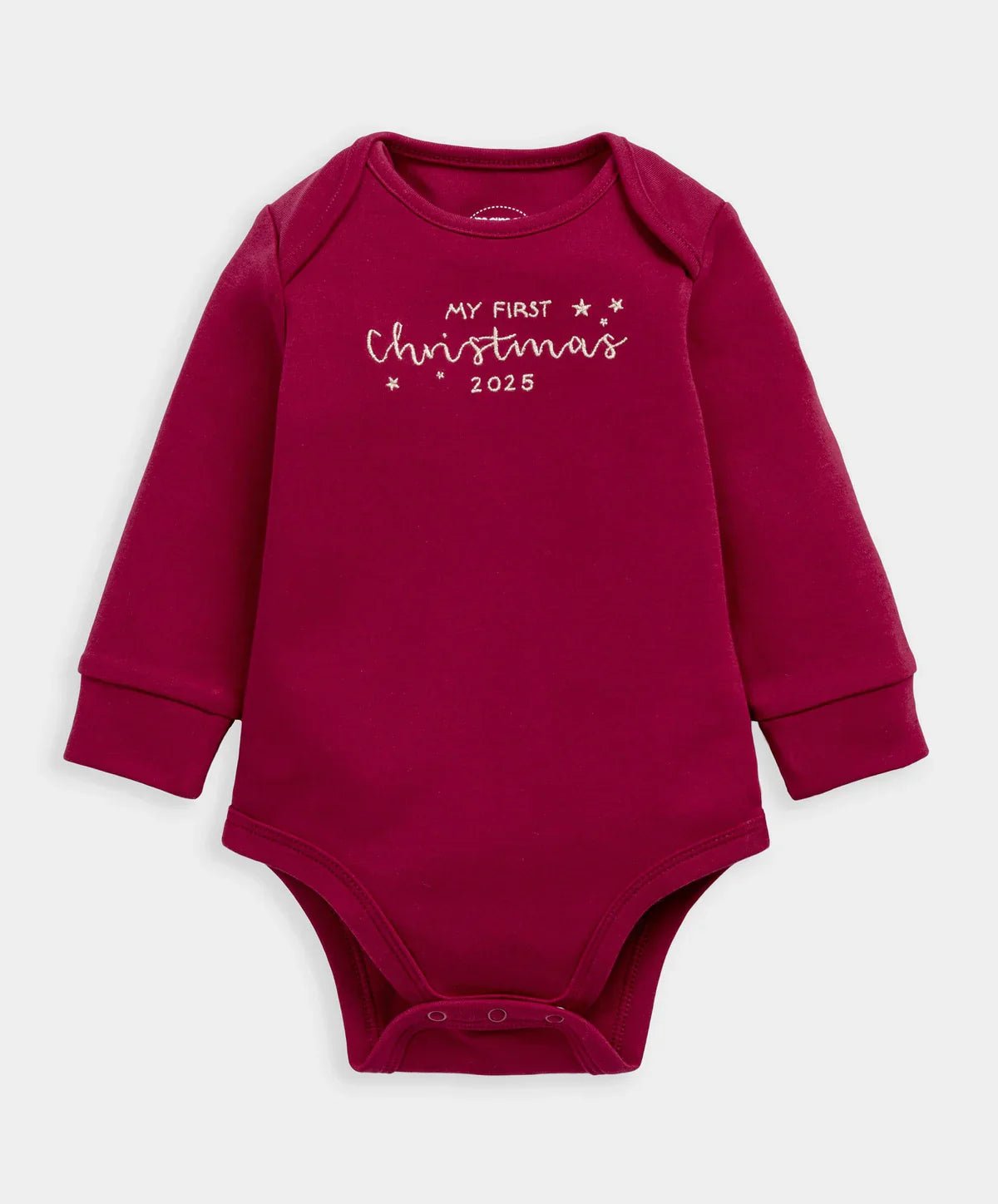 My First Christmas Red Bodysuit | Bodysuit | Mamas & Papas for Mamas & Papas LB - Bodysuits & Vests