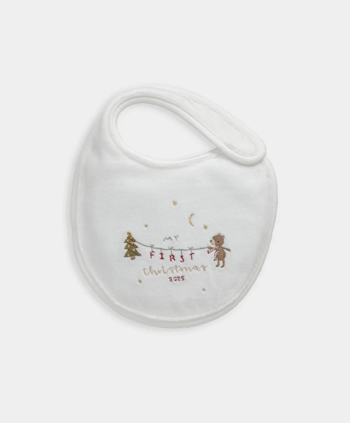 My First Christmas Bib