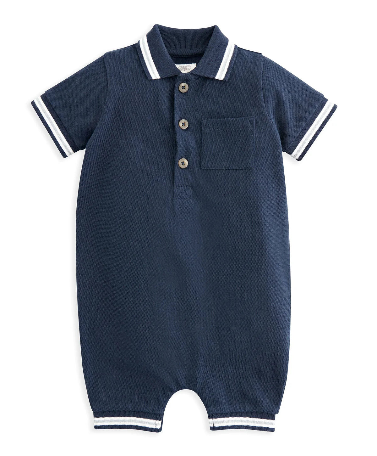 Jersey Polo Romper