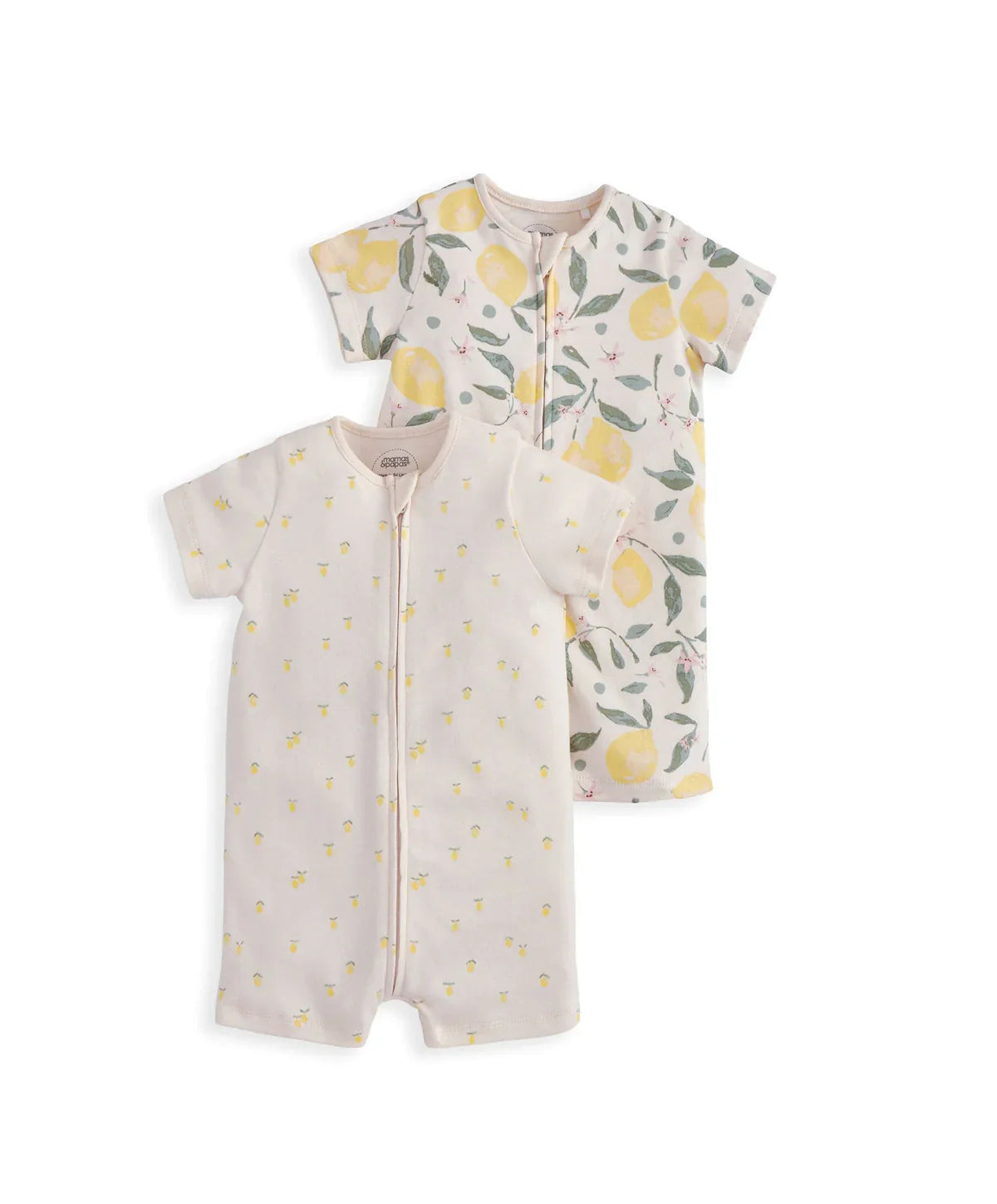 Lemon Rompers (Pack of 2)