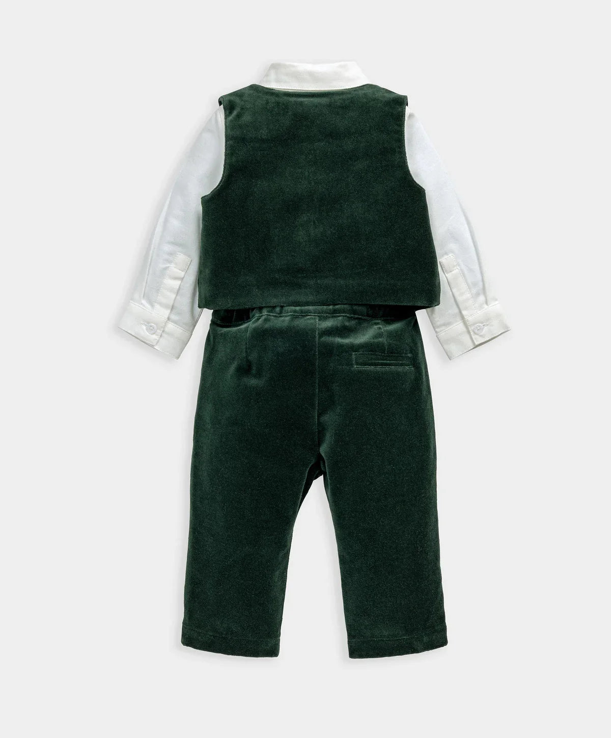 Green Velour 3 Piece Suit