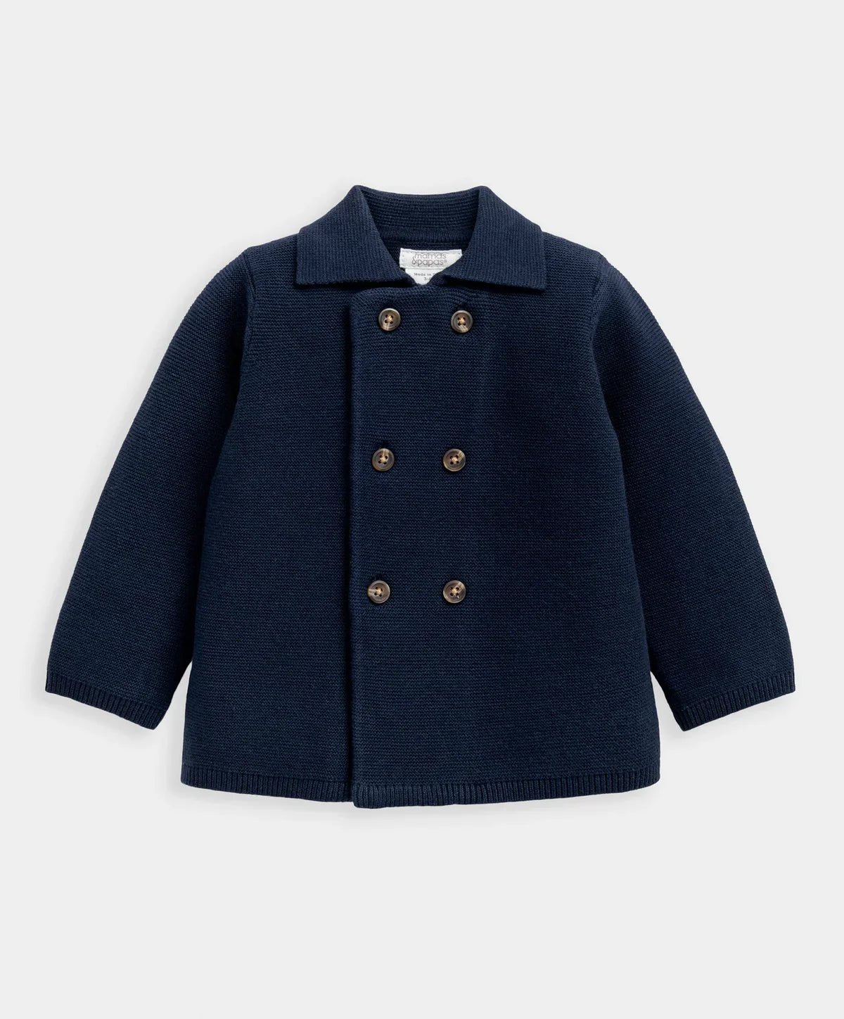 Navy Collar Cardigan | Collar Cardigan | Mamas & Papas for Mamas & Papas LB - christmas