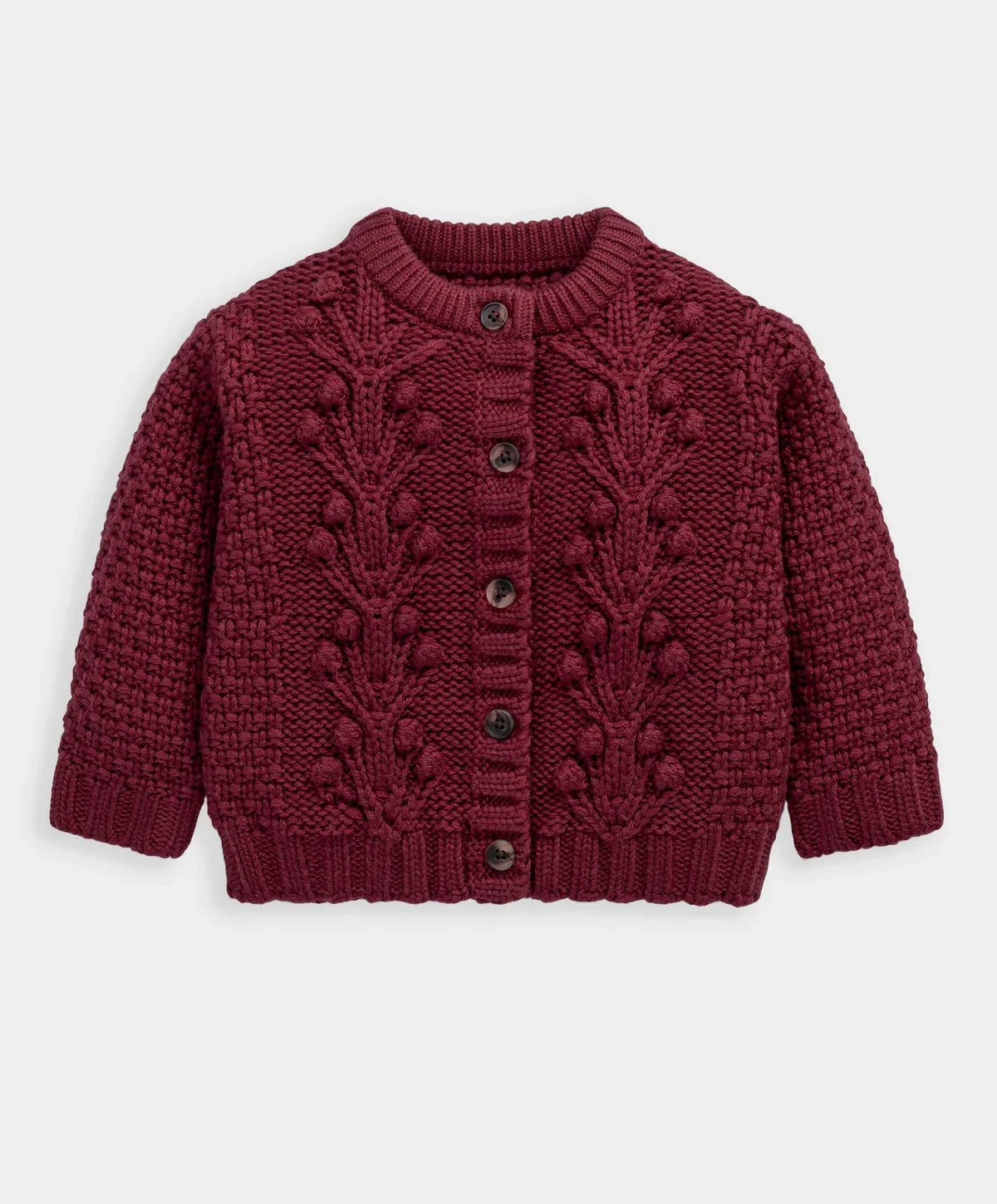 Cherry Bobble Knit Cardigan | Cardigan | Mamas & Papas for Mamas & Papas LB - christmas