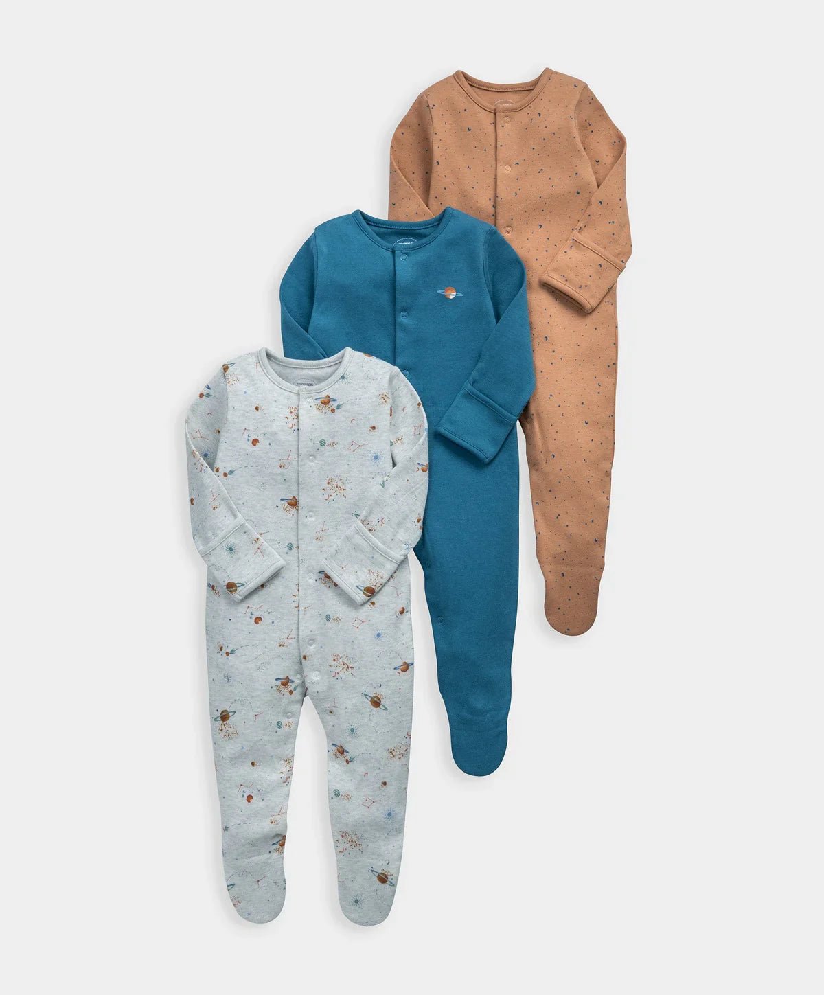 Planet Sleepsuits (Pack of 3) | Sleepsuit | Mamas & Papas for Mamas & Papas LB - christmas