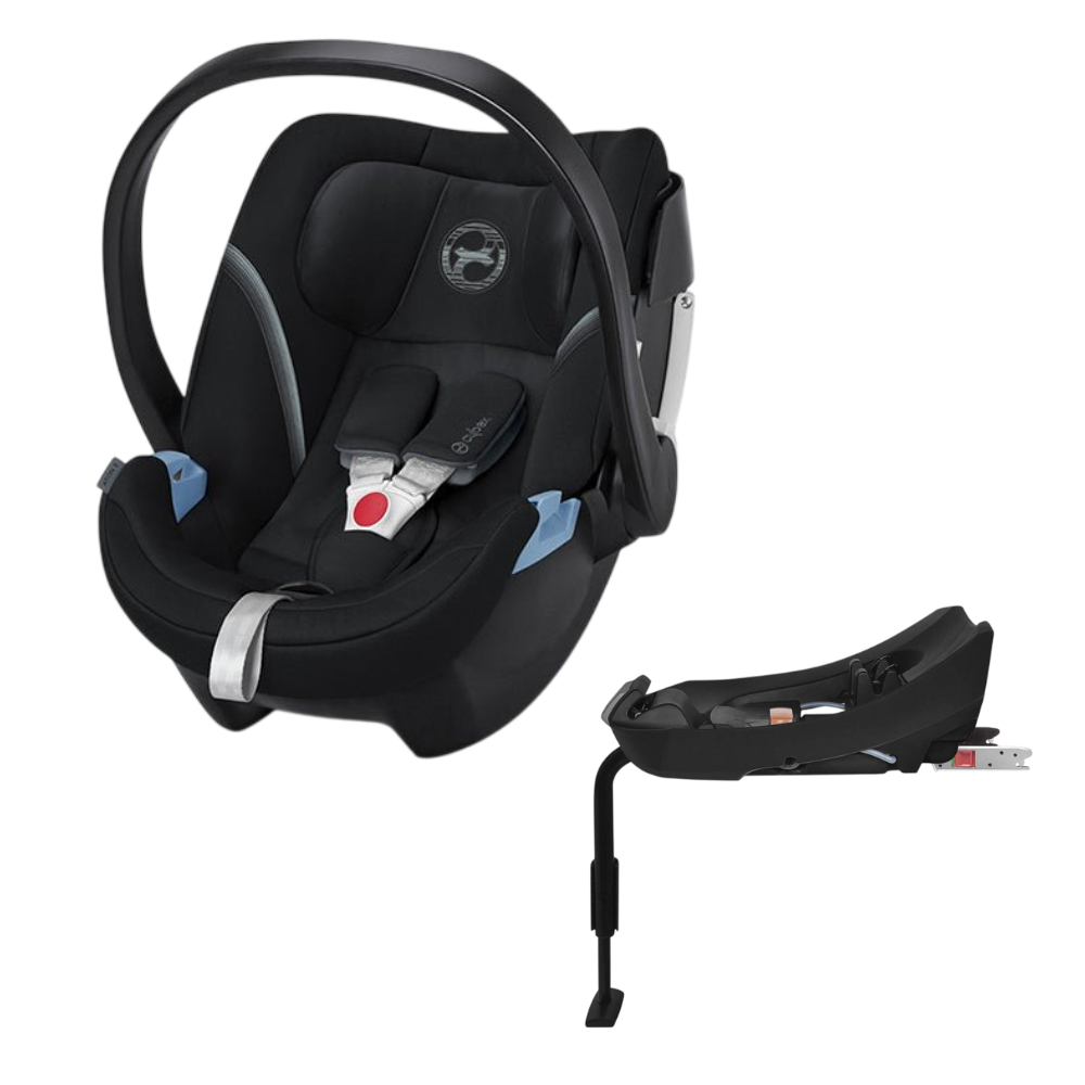 Aton 5 Car Seat Deep Black with Aton Base 2-Fix