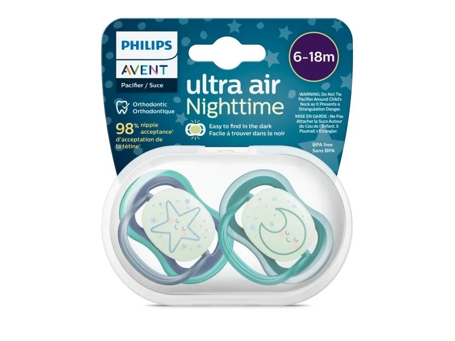 Air Night Soother Girl | Pacifier | Avent for Mamas & Papas LB - 6hr