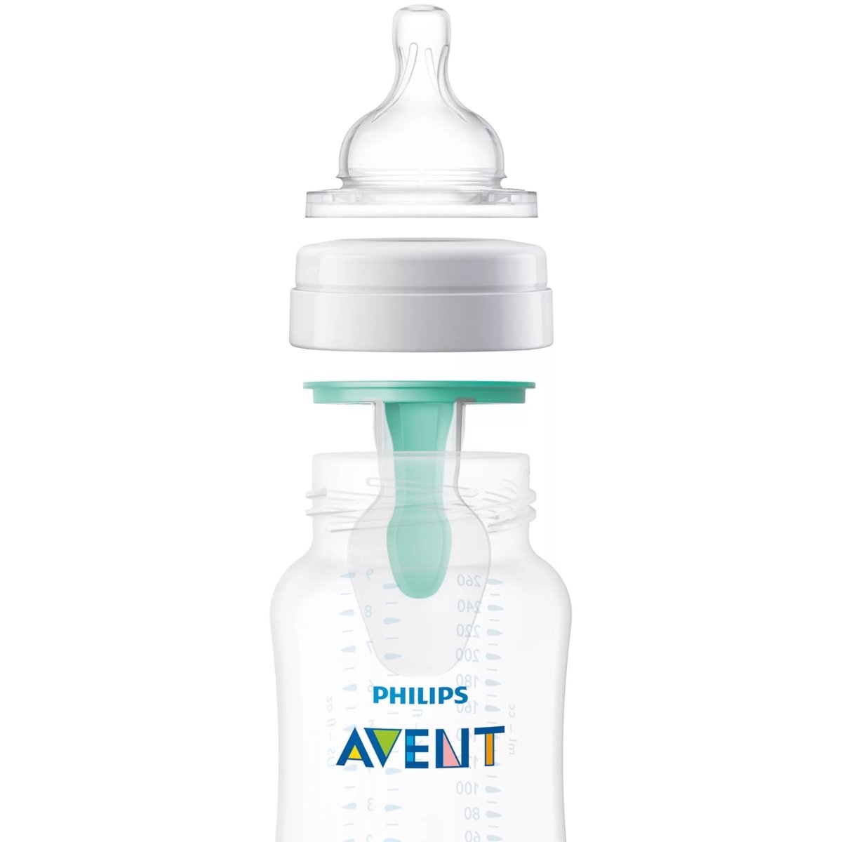 Anti - Colic Bottle 125 ML | Soother | Avent for Mamas & Papas LB - 6hr
