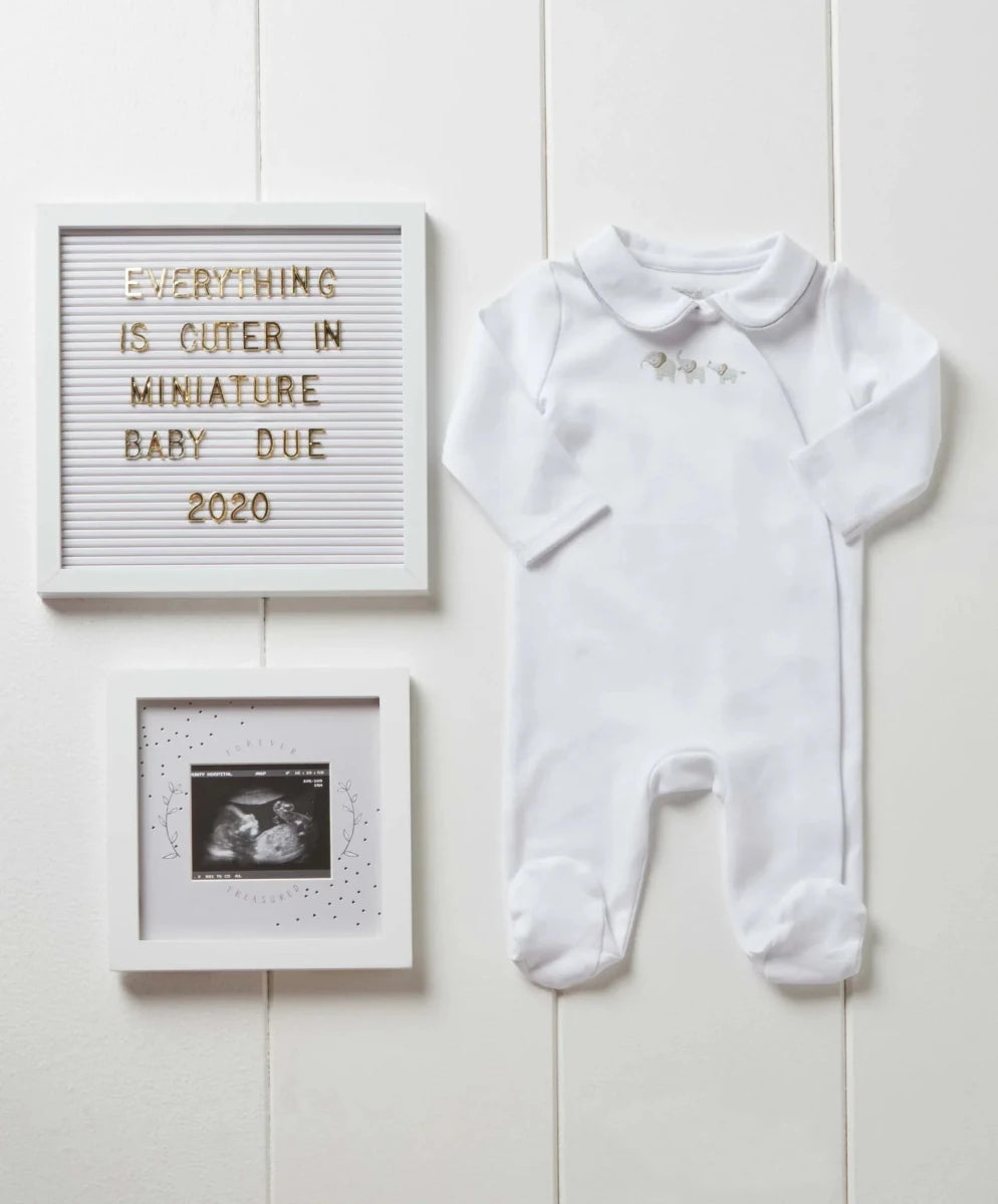 Baby Scan Photo Frame White - Forever Treasured | Photo Frame | Mamas & Papas for Mamas & Papas LB - Furniture & Nursery