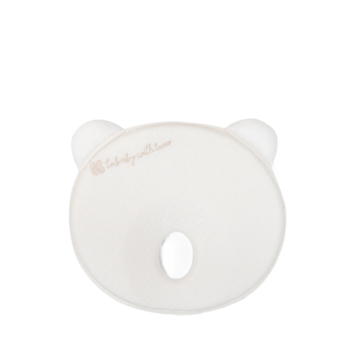 Bear Airknit White Memory foam ergonomic pillow | Pillow | Kikkaboo for Mamas & Papas LB - Baby Pillows