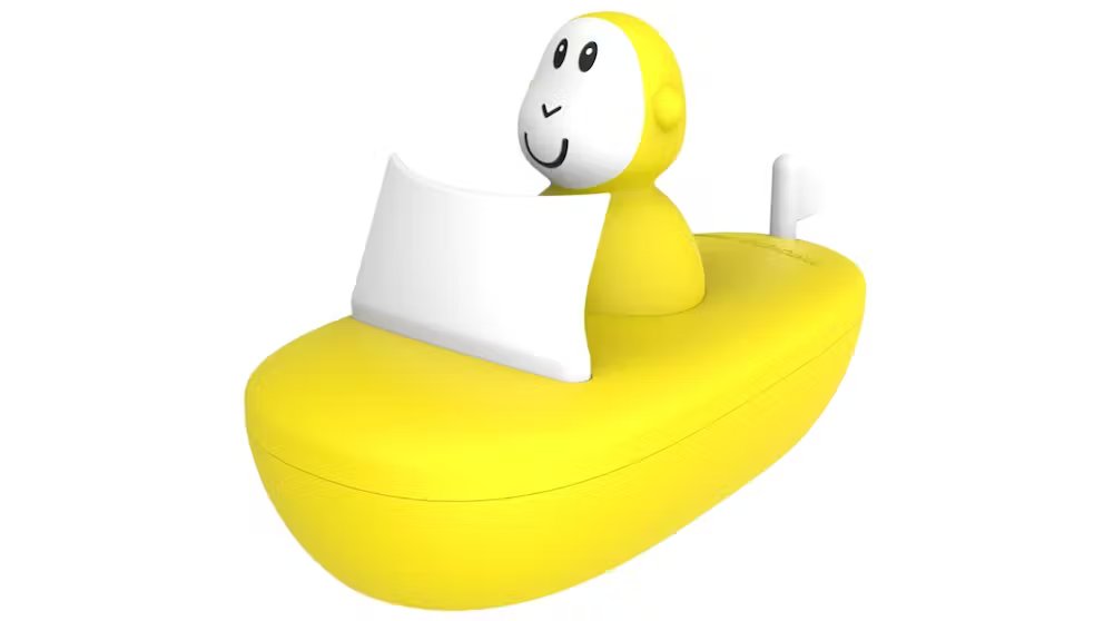Boat Set - Yellow | Bath Toy | Matchstick Monkey for Mamas & Papas LB - Activity & Sensory Toys