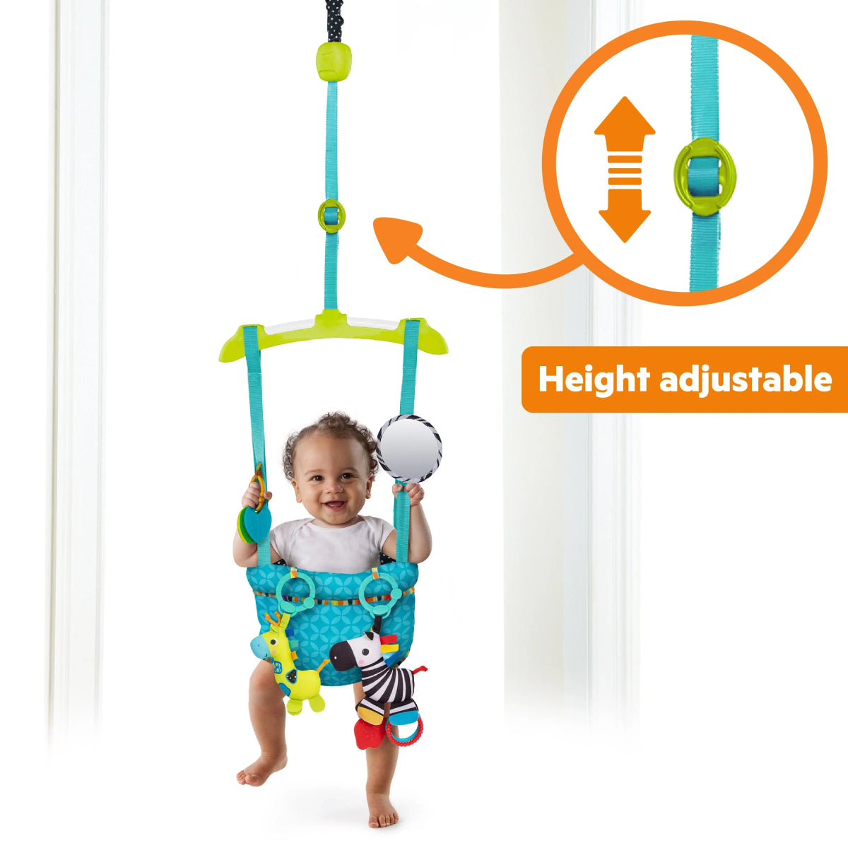 Bounce 'n Spring Deluxe Door Jumper with Take - Along Toys | Bouncer | Bright Starts for Mamas & Papas LB - Christmas