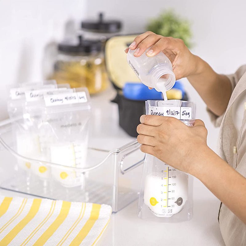 Breastmilk Storage Bags Pack of 25 | Breastfeeding Milk Storage | Medela for Mamas & Papas LB - Breast Feeding