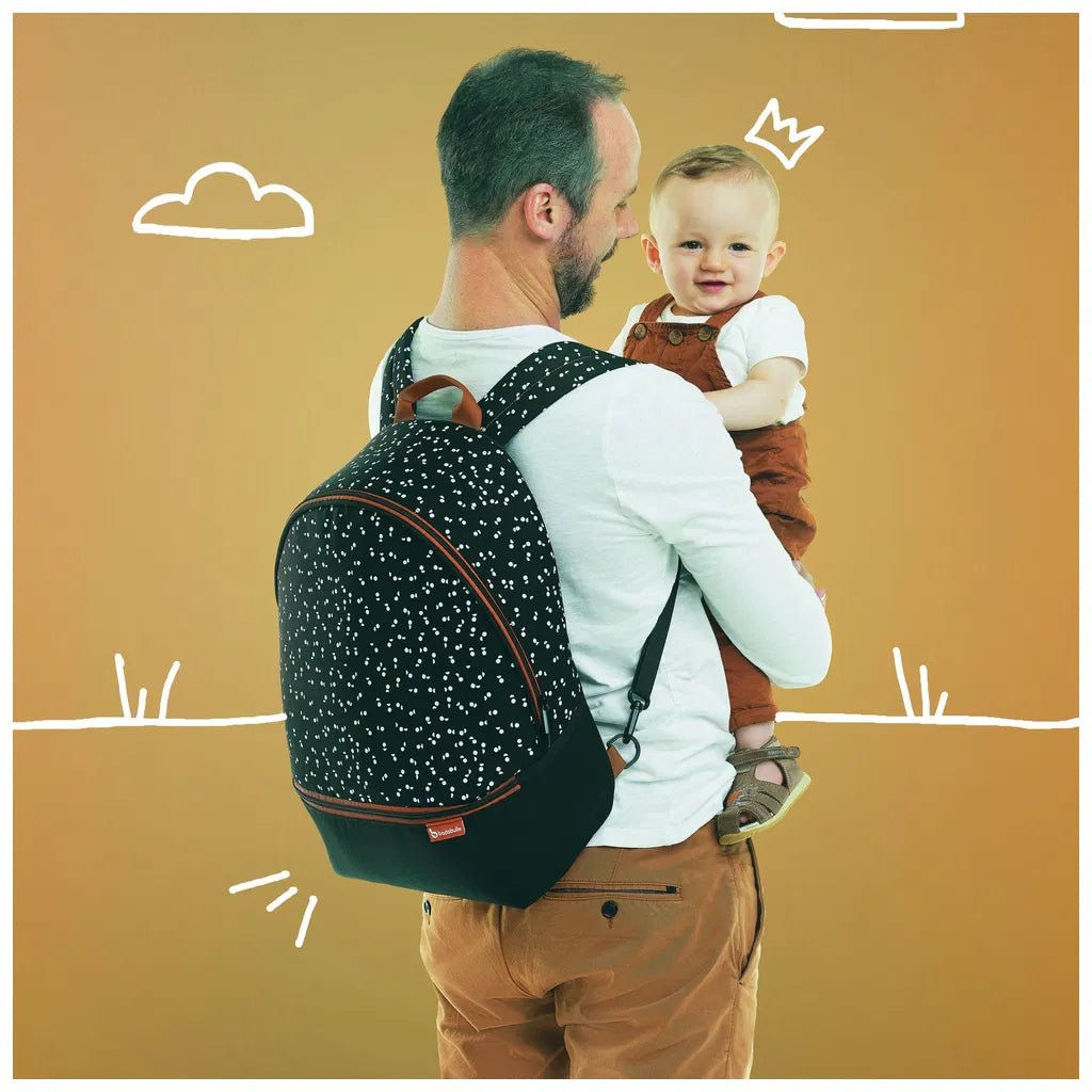 Casual+ Go Diaper Backpack with Changing Mat and Large Opening | Diaper Bag | Babymoov for Mamas & Papas LB - 6hr