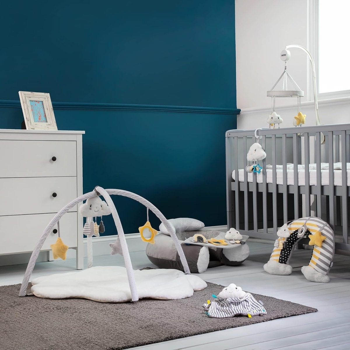 Cloud Pram Baby Toy | Activity Toy | Nuby for Mamas & Papas LB - 6hr