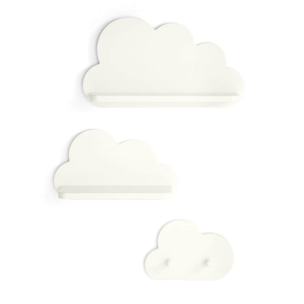 Cloud Shelves - Ivory | Shelf | Mamas & Papas for Mamas & Papas LB - Furniture & Nursery