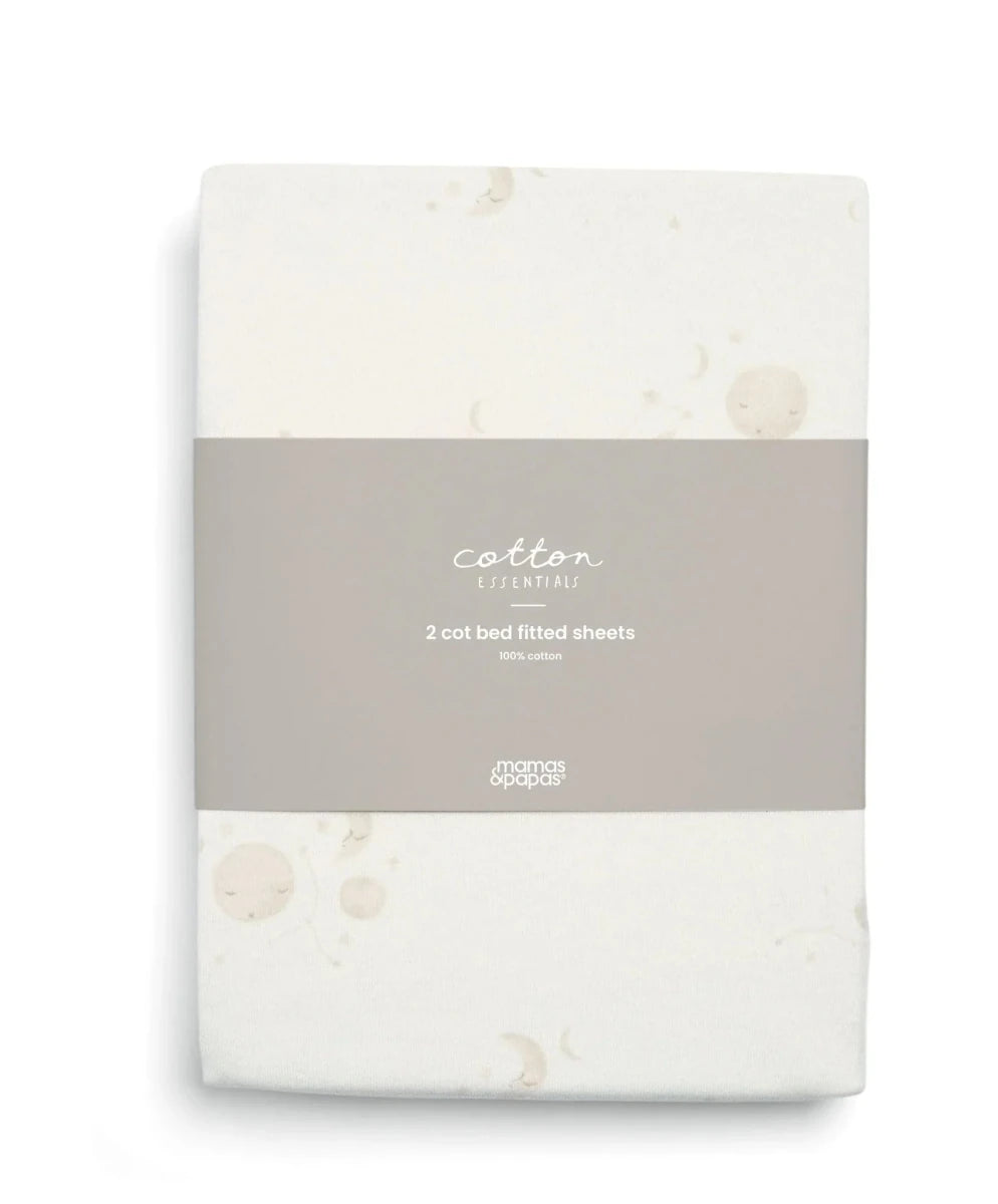 Cotbed Fitted Sheets (Pack of 2) - Cosmic Sky | Dreampod | Mamas & Papas for Mamas & Papas LB - Furniture & Nursery