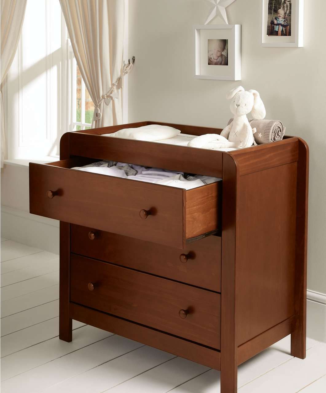 Hayworth Walnut - Dresser / Changer | Dresser | Mamas & Papas for Mamas & Papas LB - Furniture & Nursery