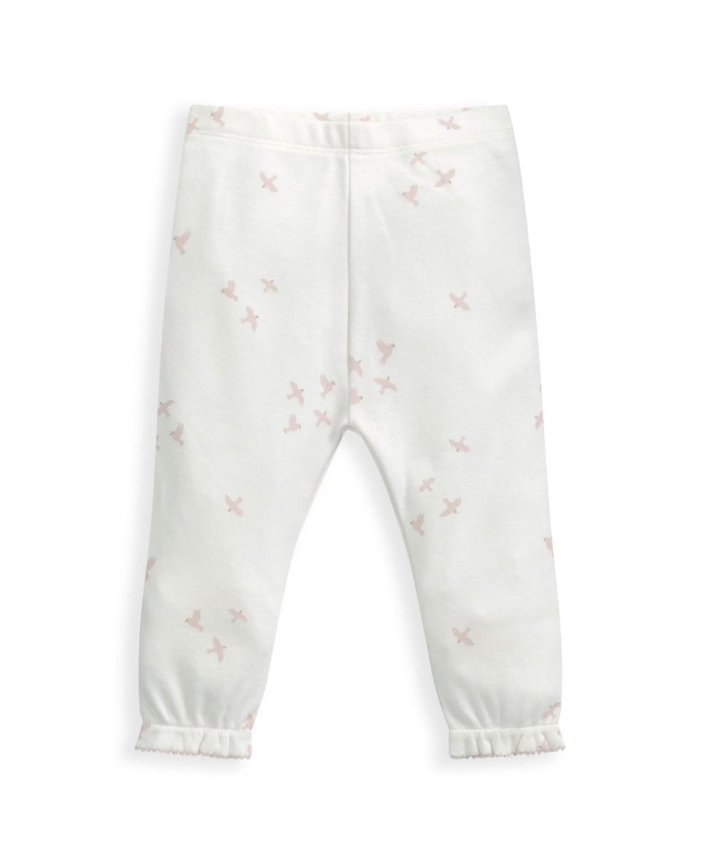 Flocking Bird Pyjamas (2 Piece) - Cream | Sleepsuit | Mamas & Papas for Mamas & Papas LB - 6hr