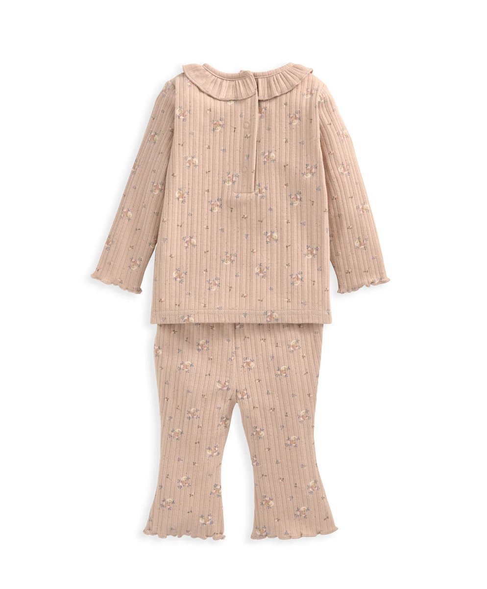 Floral Top & Leggings Outfit Set | Set | Mamas & Papas for Mamas & Papas LB - 6hr