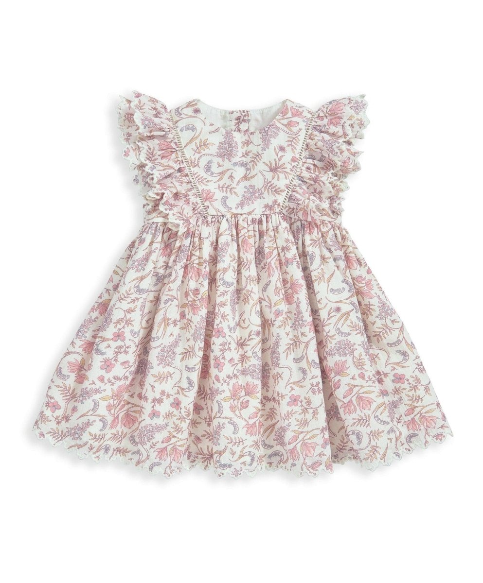 Frill Floral Print Dress | Dress | Mamas & Papas for Mamas & Papas LB - 6hr