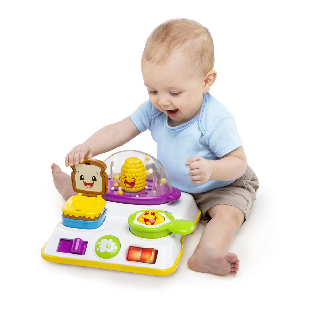 Giggling Gourmet 4 - in - 1 | Activity Toy | Bright Starts for Mamas & Papas LB - Activity & Sensory Toys