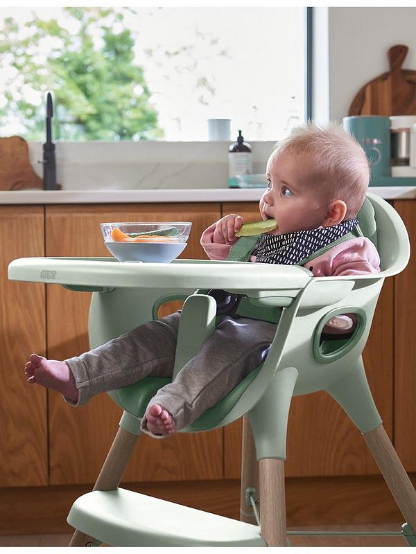 Juice Highchair Eucalyptus | High Chair | Mamas & Papas for Mamas & Papas LB - Feeding & Weaning