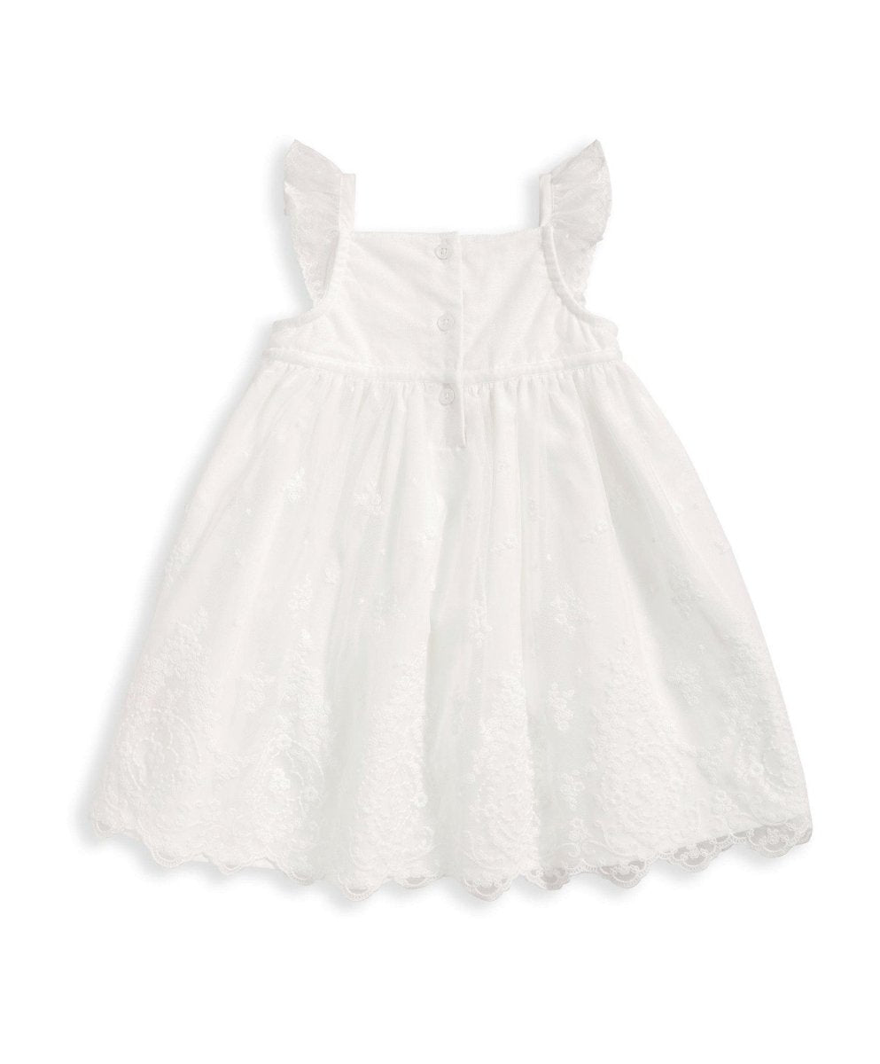 Lace Dress - White | Dress | Mamas & Papas for Mamas & Papas LB - 6hr