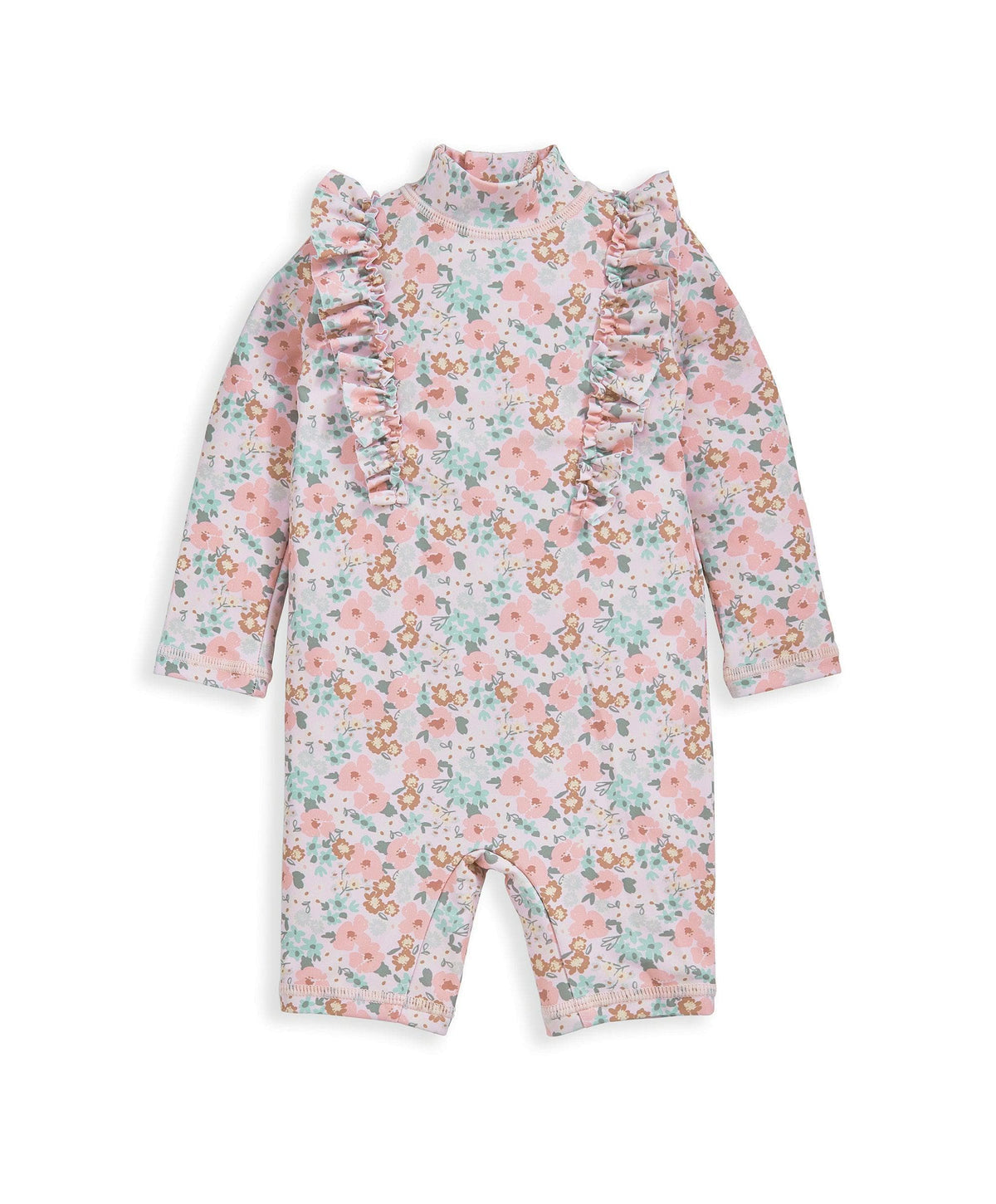 Mamas & Papas Floral Shortsleeve Rashsuit | Mamas & Papas, Babies, Nursing, Swimsuit