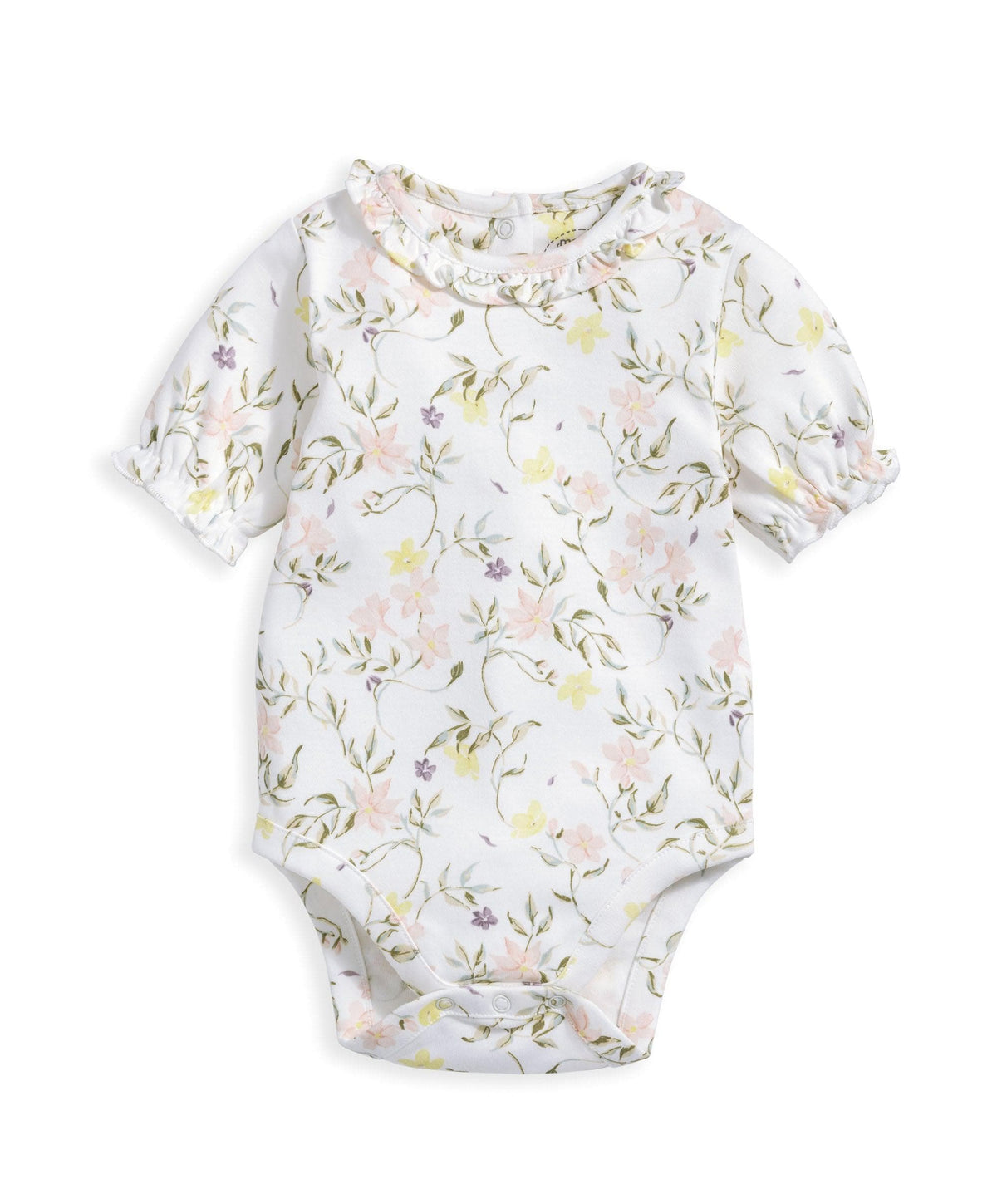 Mamas & Papas Floral Bodysuit - Blue | Mamas & Papas, Babies, Nursing, Bodysuit