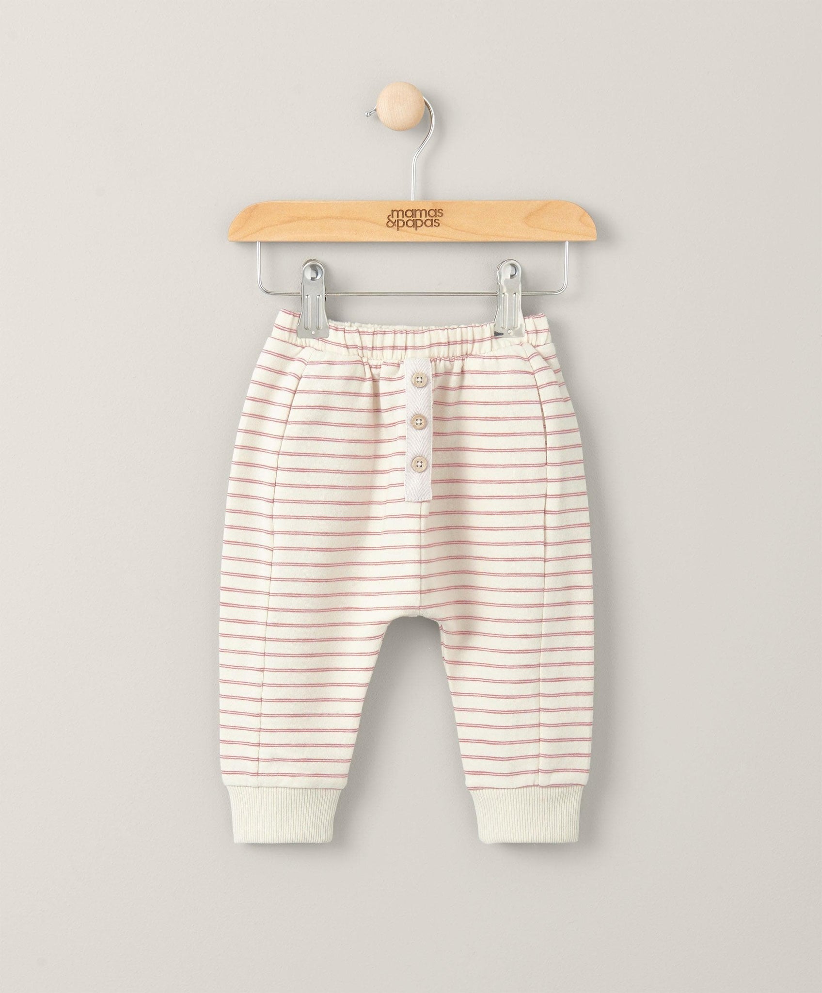Mamas & Papas Striped Joggers - Cream | Mamas & Papas, Babies, Nursing, Pant