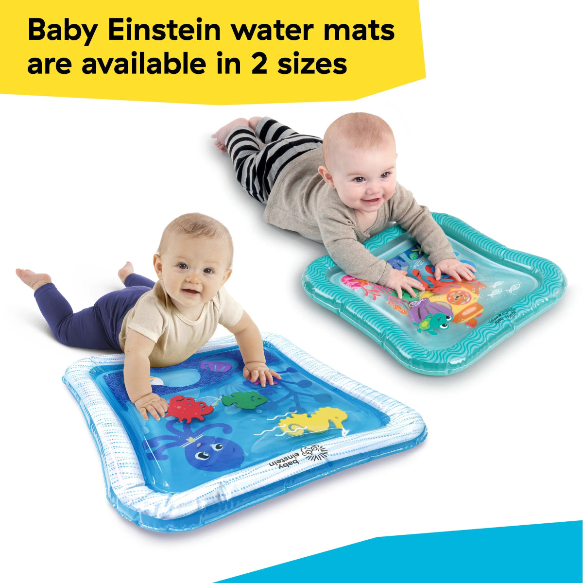 Ocean Explorers Sensory Splash Water Mat, Ages 0 - 36 Months | Sensory Toy | Baby Einstein for Mamas & Papas LB - Activity & Sensory Toys