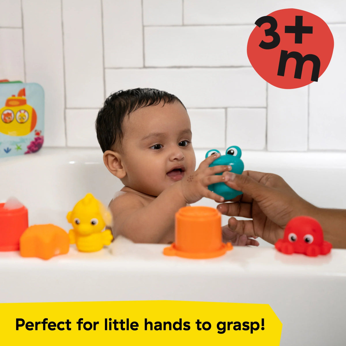 Opus Bath Pals 11 - Piece Bath Gift Set | Bath Toy | Baby Einstein for Mamas & Papas LB - 6hr
