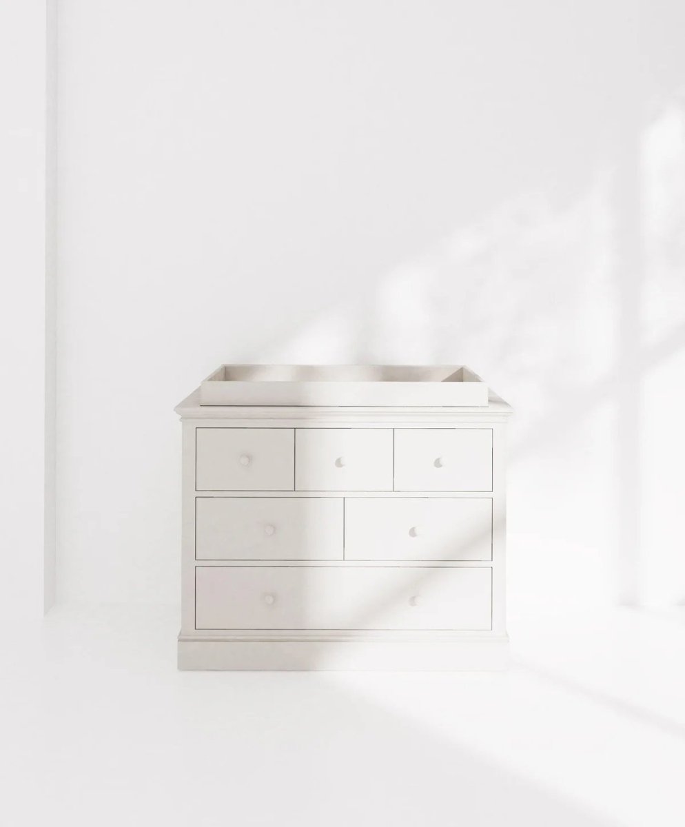 Oxford 3 Drawer Dresser & Baby Changing Unit - White | Dresser | Mamas & Papas for Mamas & Papas LB - category