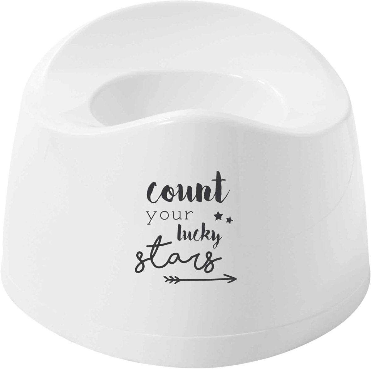 Potty Lucky Quotes White | Potty | Bebejou for Mamas & Papas LB - 6hr