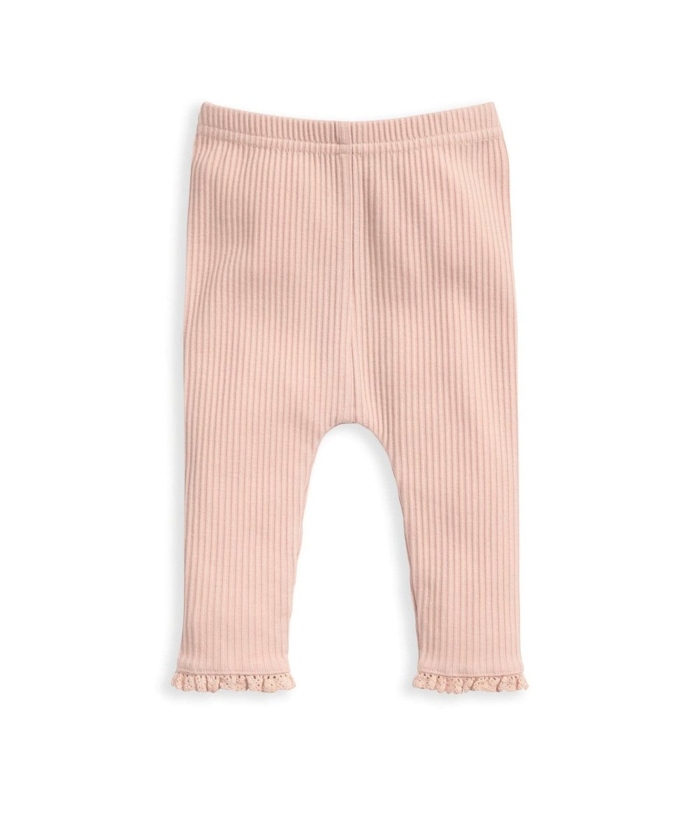 Ribbed Leggings - Pink | Legging | Mamas & Papas for Mamas & Papas LB - 6hr