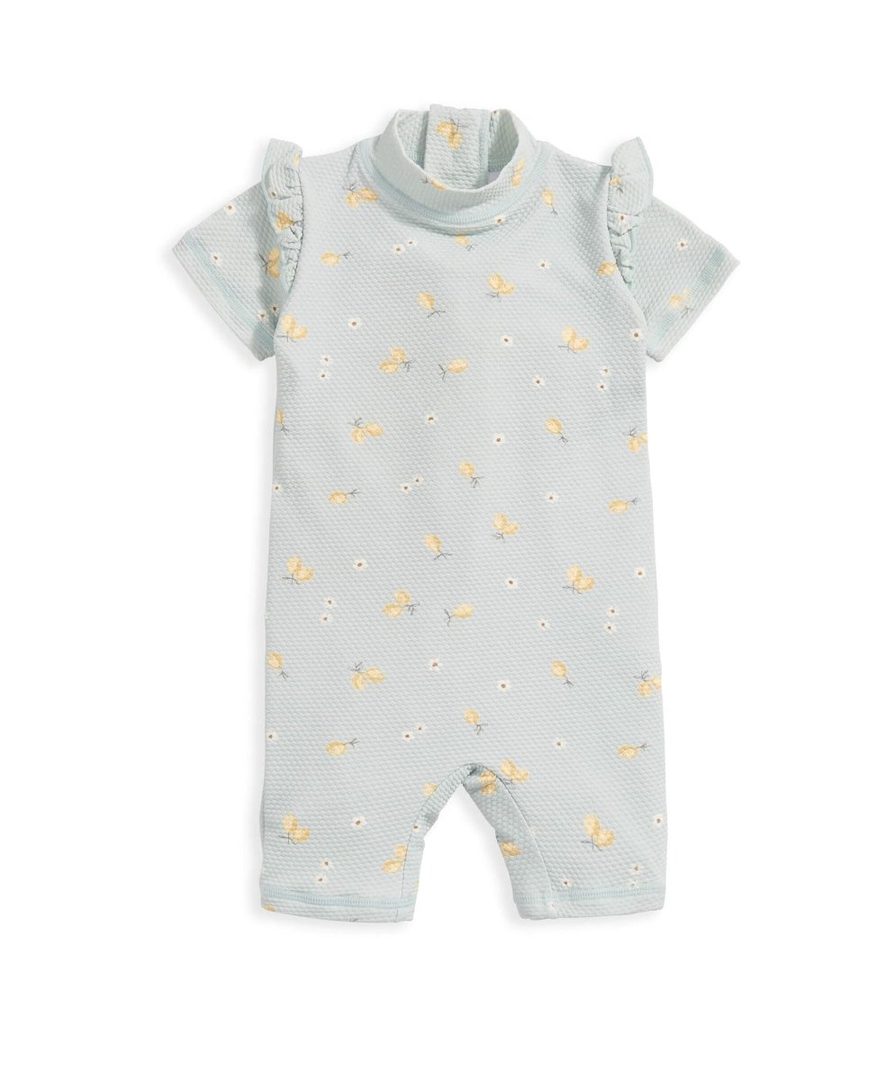 Short Sleeve Rashsuit Swimwear - Lemon | Swimsuit | Mamas & Papas for Mamas & Papas LB - 6hr