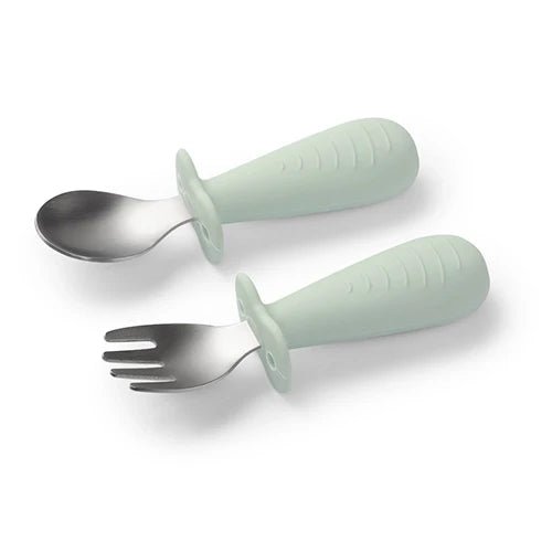 Stainless steel spoon and fork | Cutlery Set | Babyono for Mamas & Papas LB - Christmas