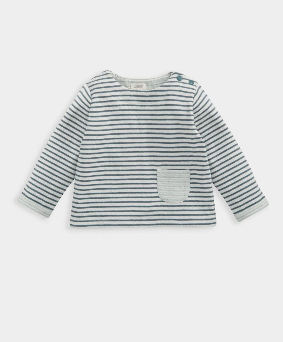 Stripe Top & Leggings Outfit Set | Set | Mamas & Papas for Mamas & Papas LB - 6hr