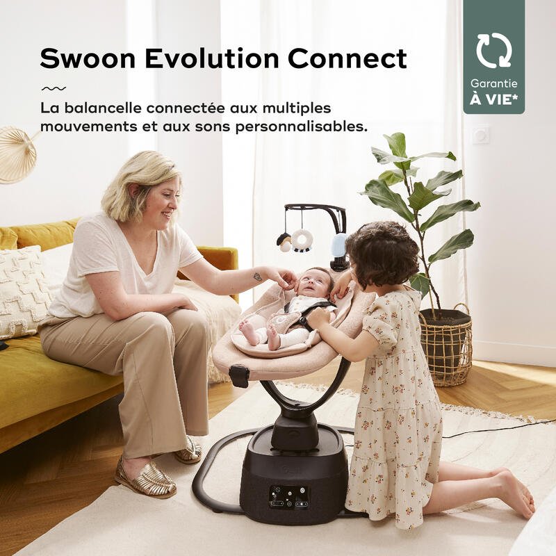 Swoon Evolution Connect App - enabled - Mocca | Baby Monitor | Babymoov for Mamas & Papas LB - category