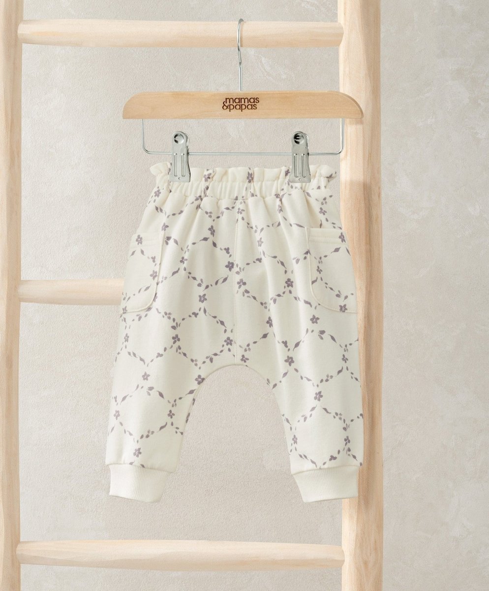 Trellis Print Joggers | Pant | Mamas & Papas for Mamas & Papas LB - 6hr