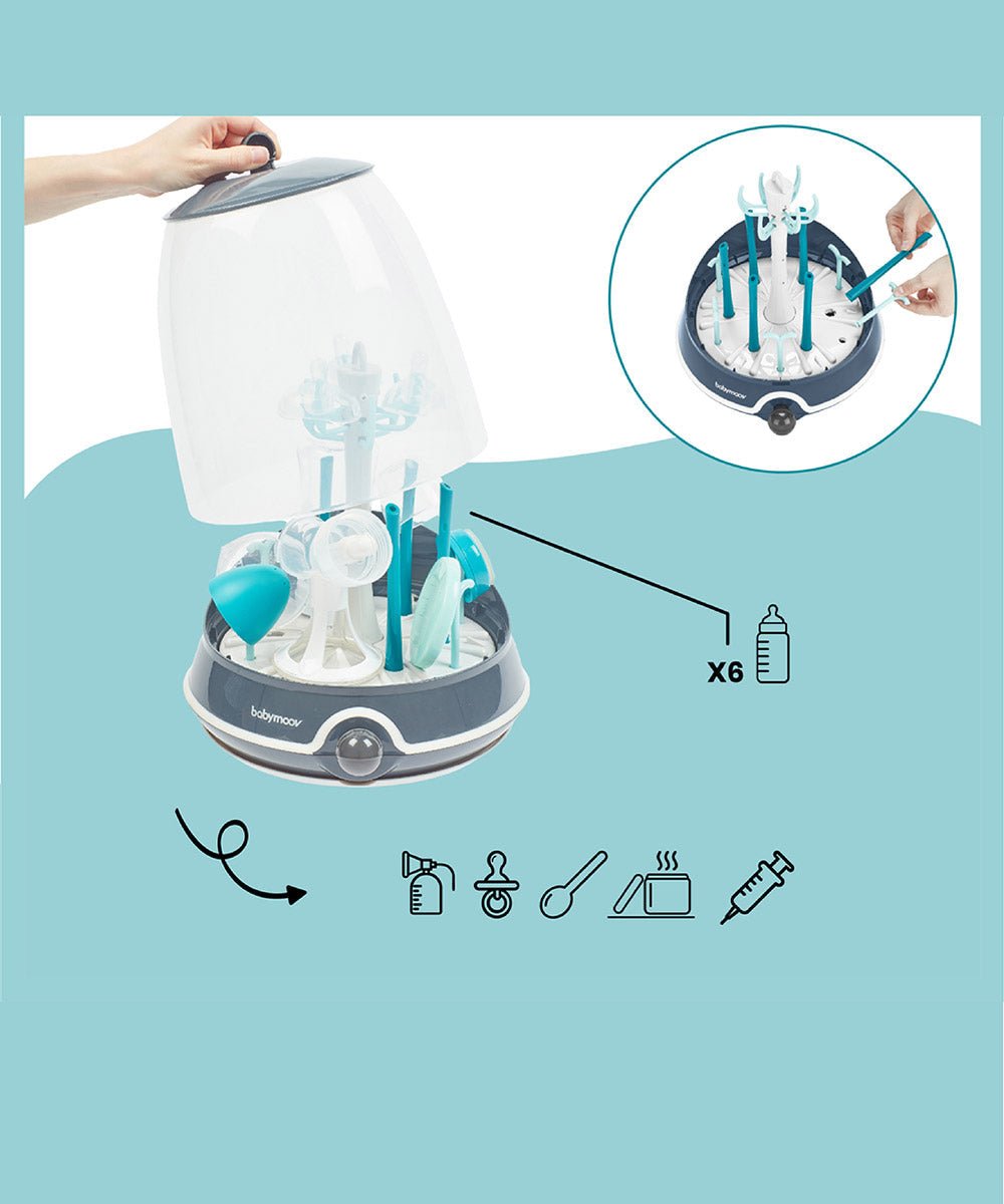 Turbo Steam Plus Sterilizer | Sterilizer | Babymoov for Mamas & Papas LB - 6hr