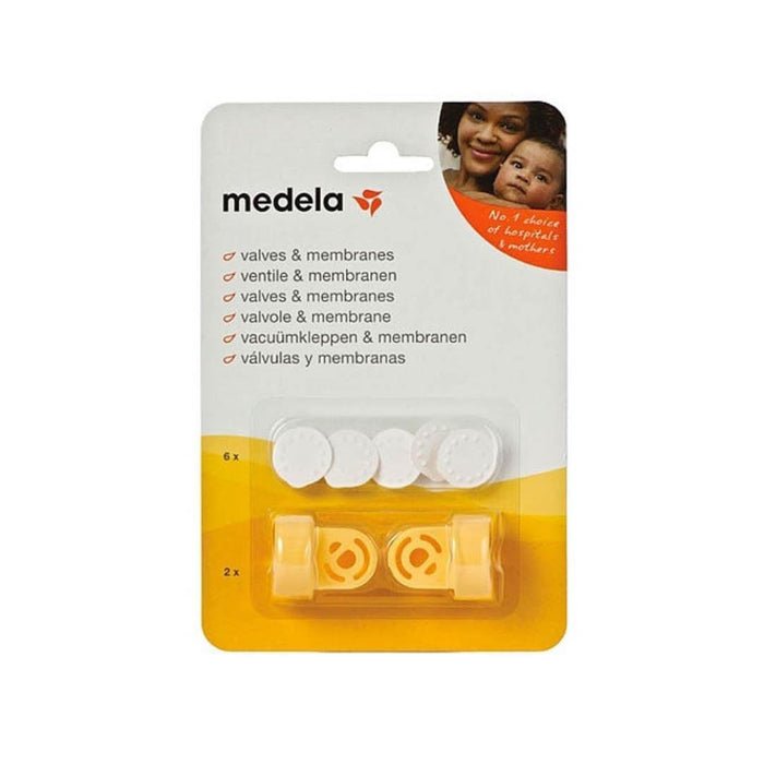 Valves and Membranes for Breast Pumps | Bottle Feeding | Medela for Mamas & Papas LB - 6hr