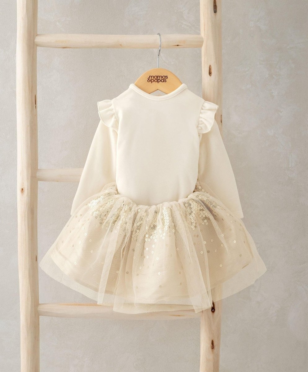 Velour Bodysuit & Tutu 2 Piece | Set | Mamas & Papas for Mamas & Papas LB - 6hr