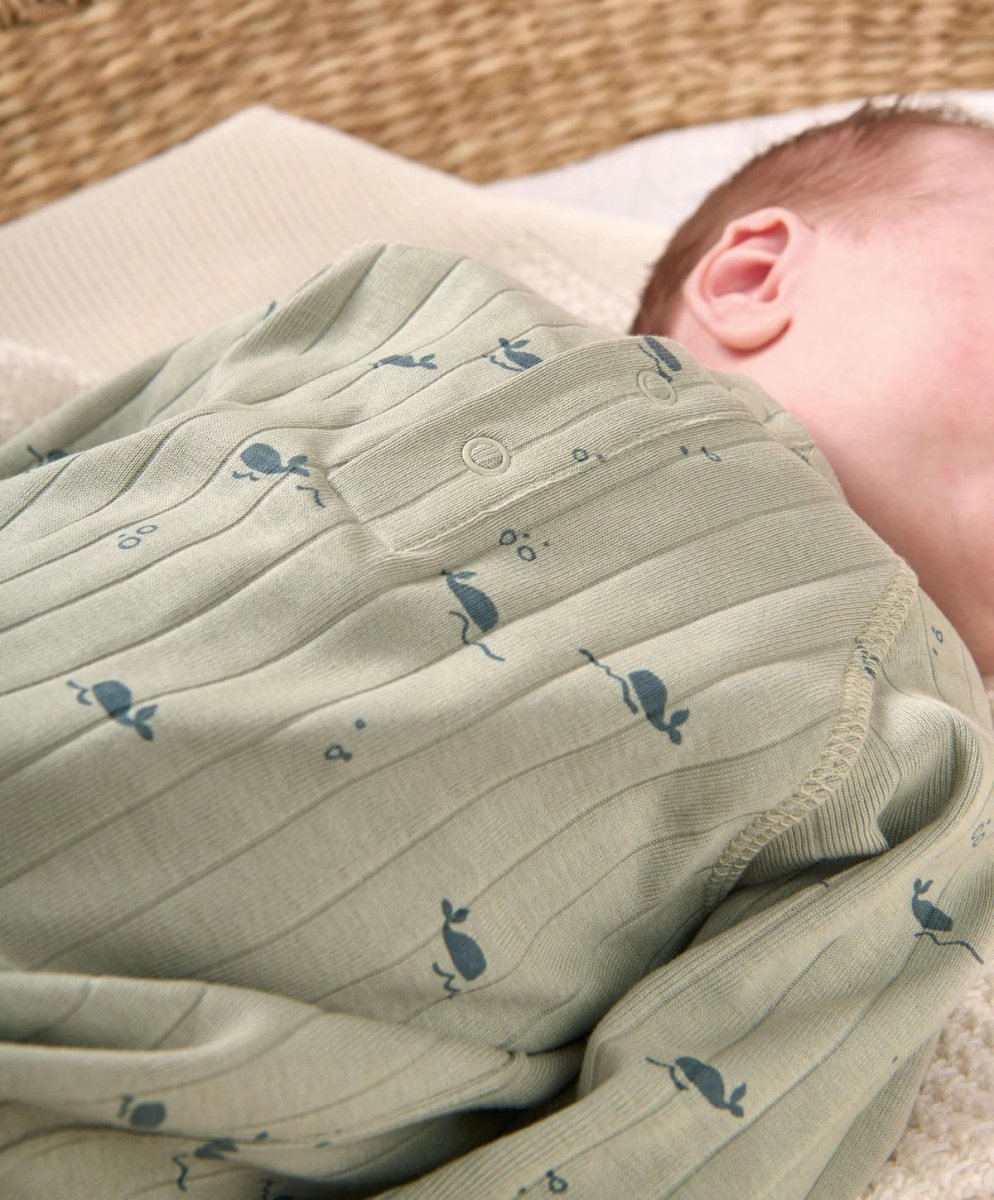 Whale Print All In One | Pant | Mamas & Papas for Mamas & Papas LB - 6hr