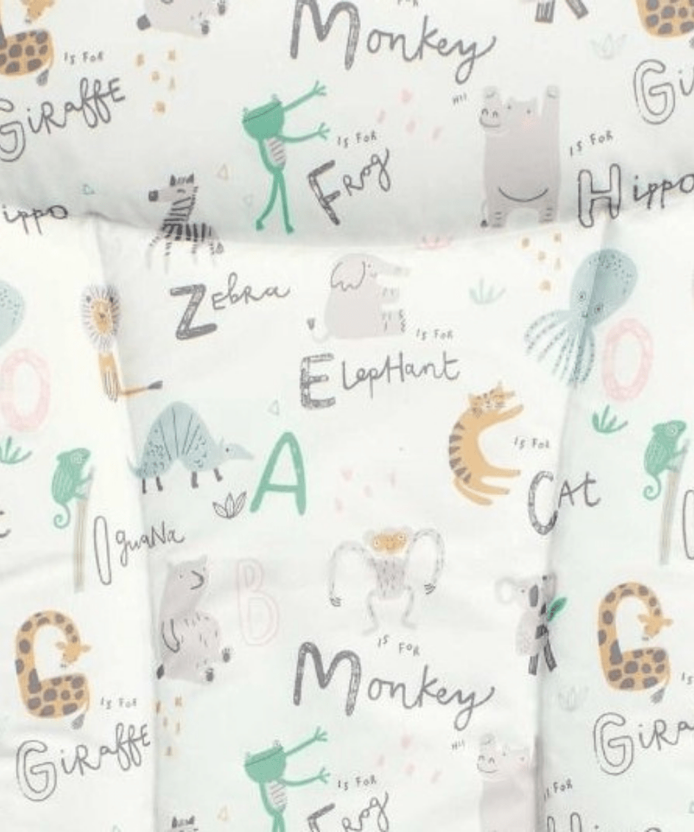 Changing Mattress - Animal Alphabet | Changing Pad | Mamas & Papas for Mamas & Papas LB - Baby Bath Seats & Supports