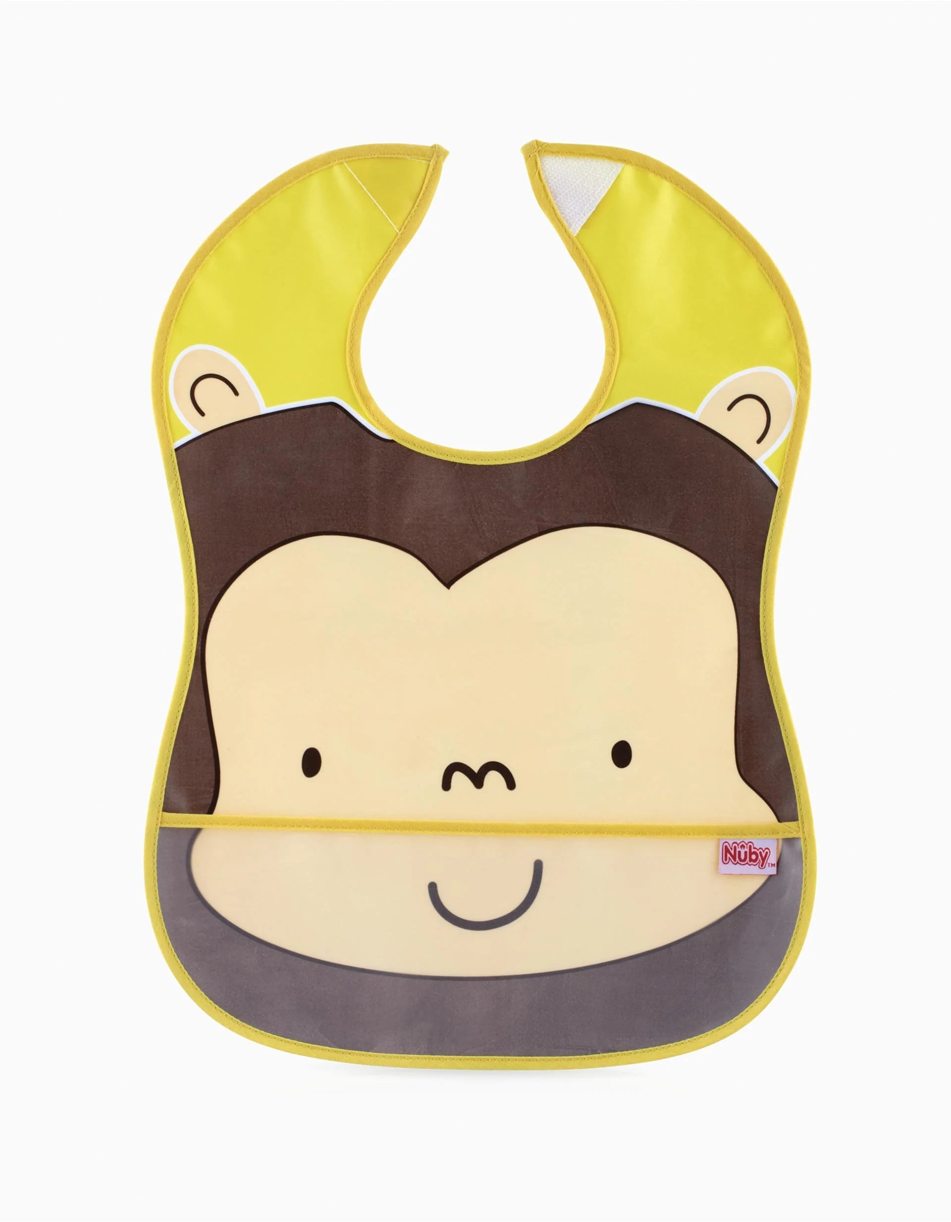 Nuby Waterproof Animals Nylon Bibs - Assorted | Mamas & Papas, Babies, Nursing, Bib