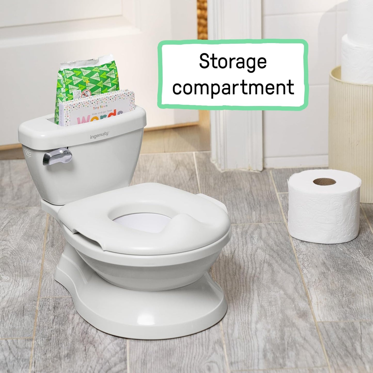 Ingenuity My Size Potty Pro in White | Mamas & Papas, Babies, Nursing, Potty Training