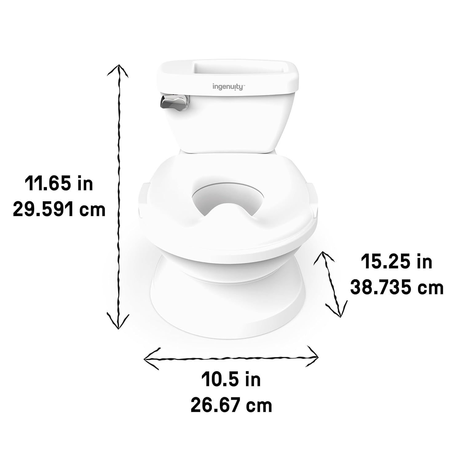 Ingenuity My Size Potty Pro in White | Mamas & Papas, Babies, Nursing, Potty Training