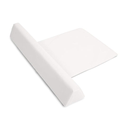 Tour de lit souple et sécurisé, double, blanc 